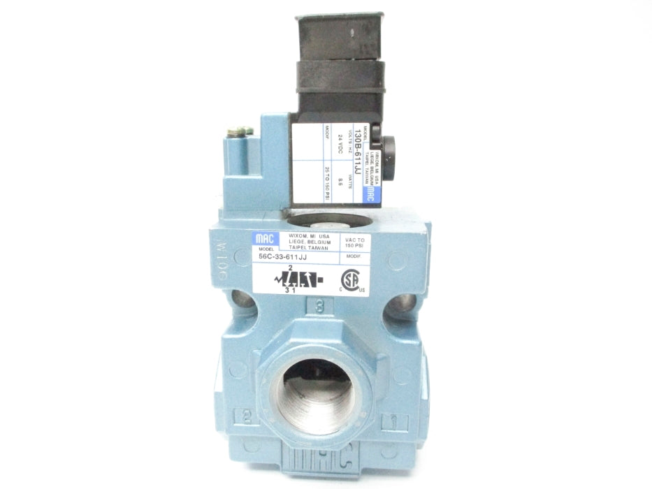 MAC 56C-33-611JJ 24VDC 150PSI NSNP