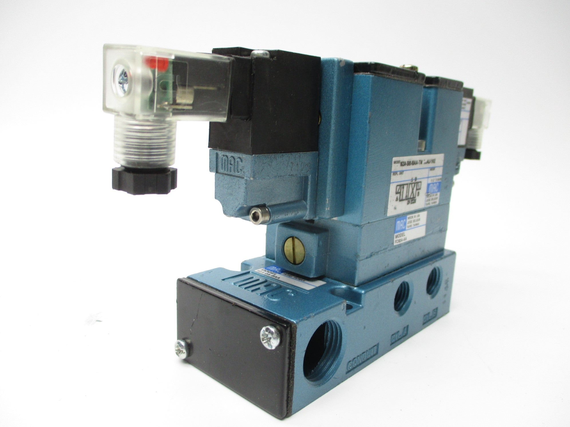 MAC 82A-BB-BAA-TM-DDAJ-1KE 24VDC 150PSI UNMP