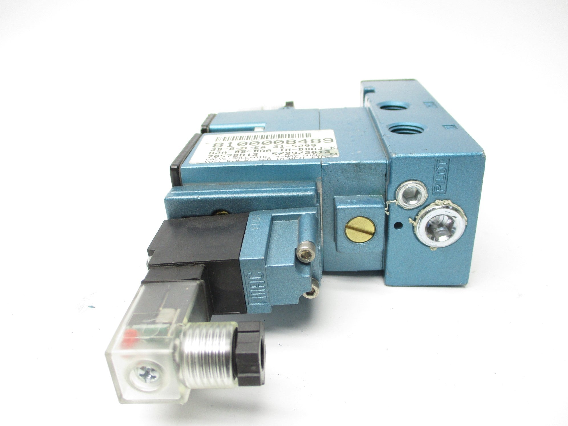 MAC 82A-BB-BAA-TM-DDAJ-1KE 24VDC 150PSI UNMP