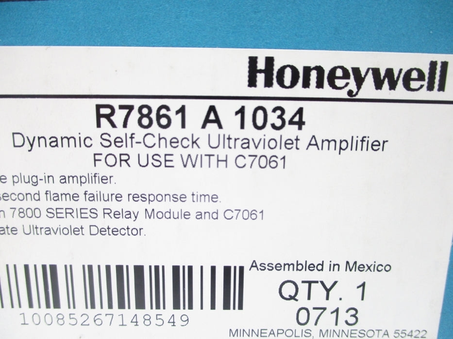 HONEYWELL R7861A1034 NSMP