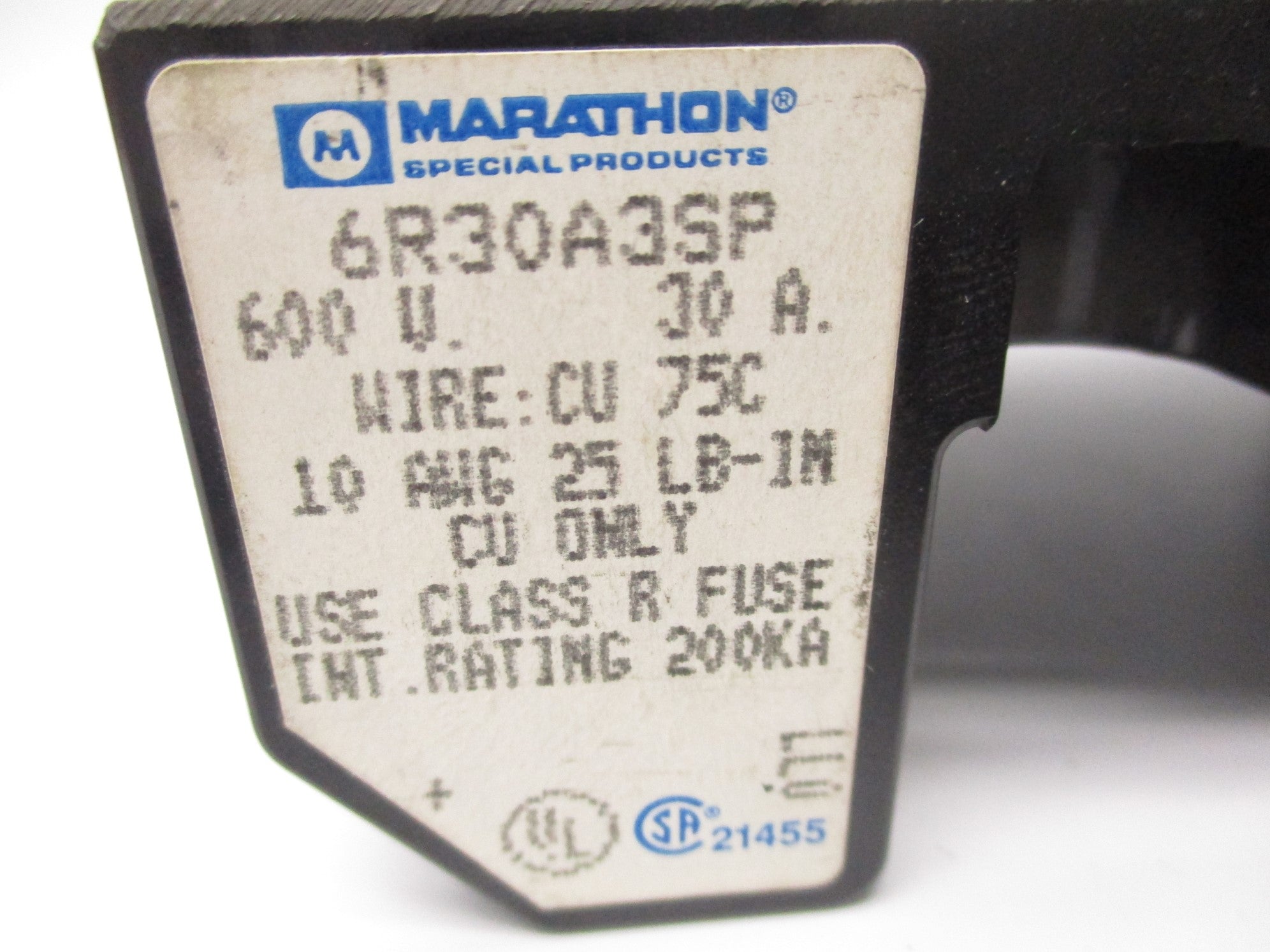 MARATHON 6R30A3SP UNMP
