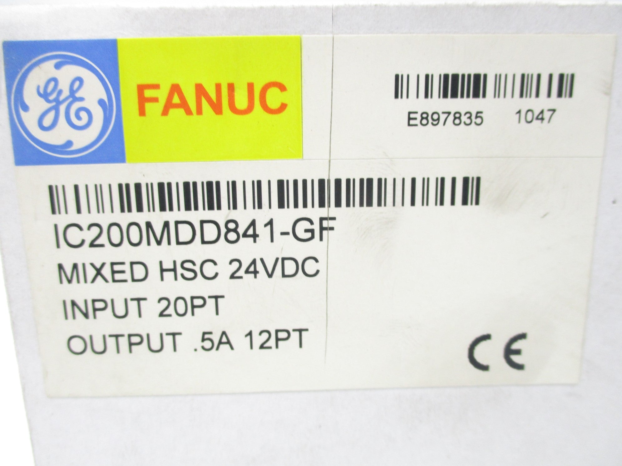 FANUC IC200MDD841-GF NSFS