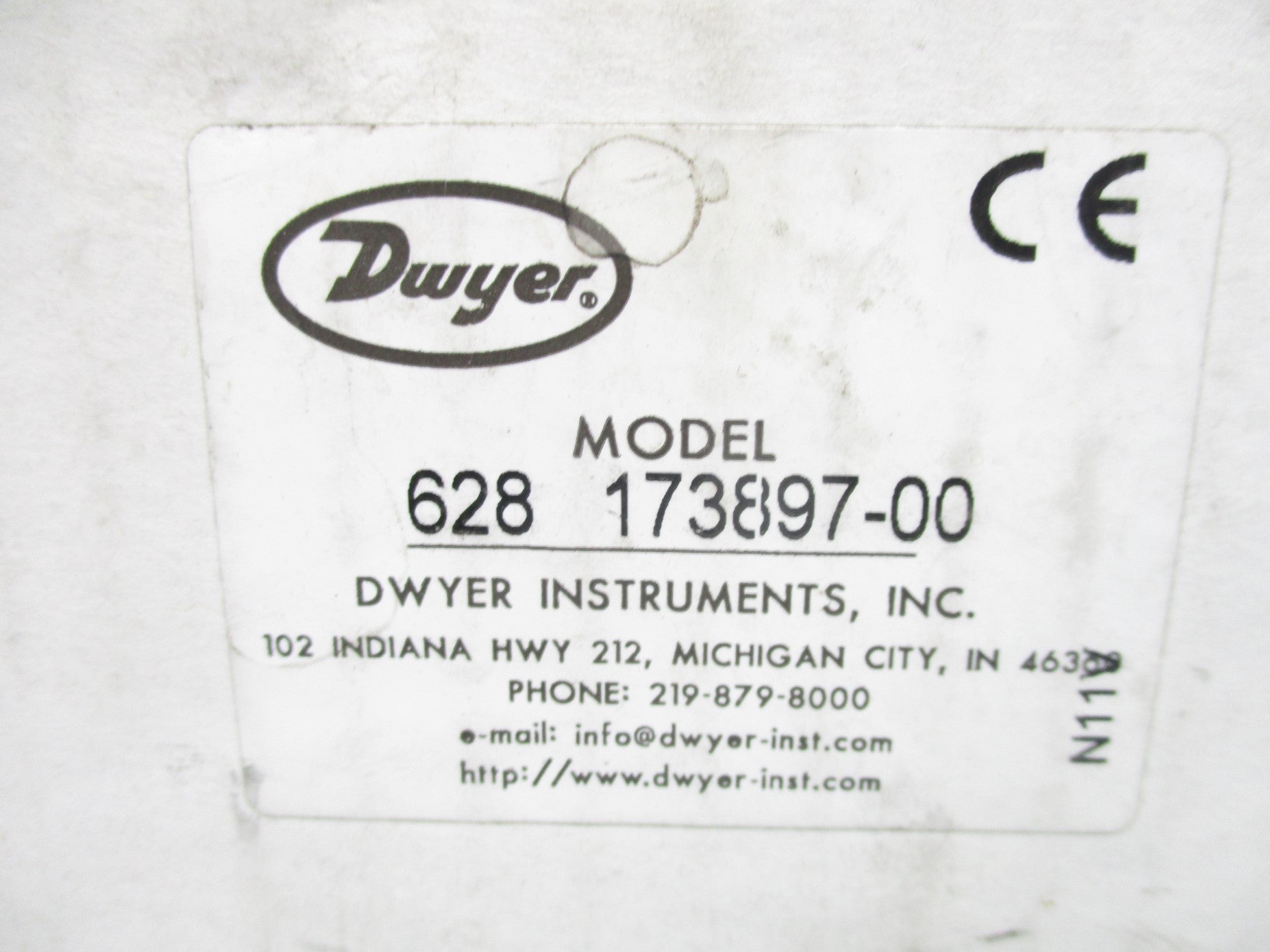 DWYER 628 173897-00 1500PSI NSMP