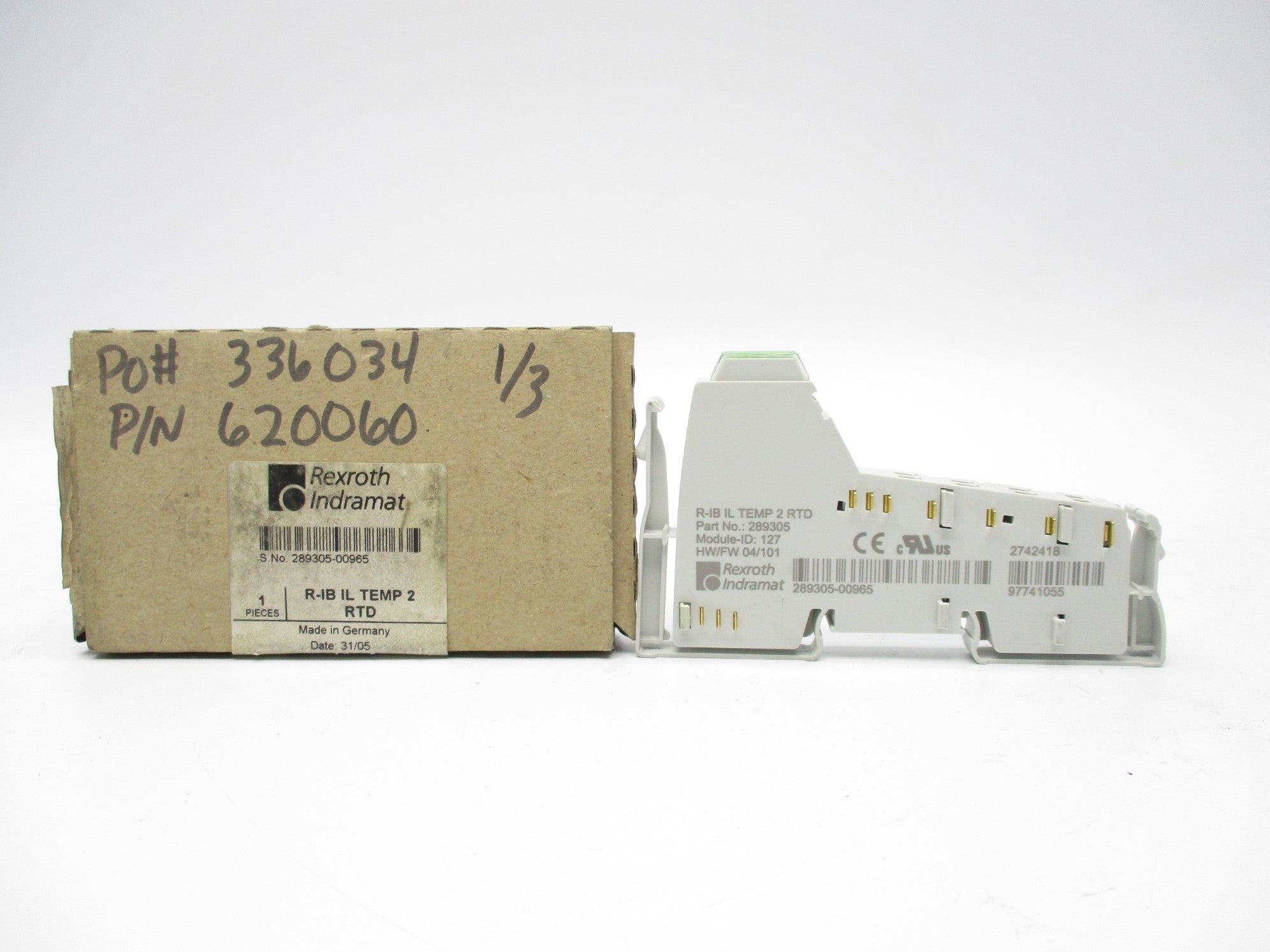 REXROTH R-IBILTEMP2RTD 289305 NSMP