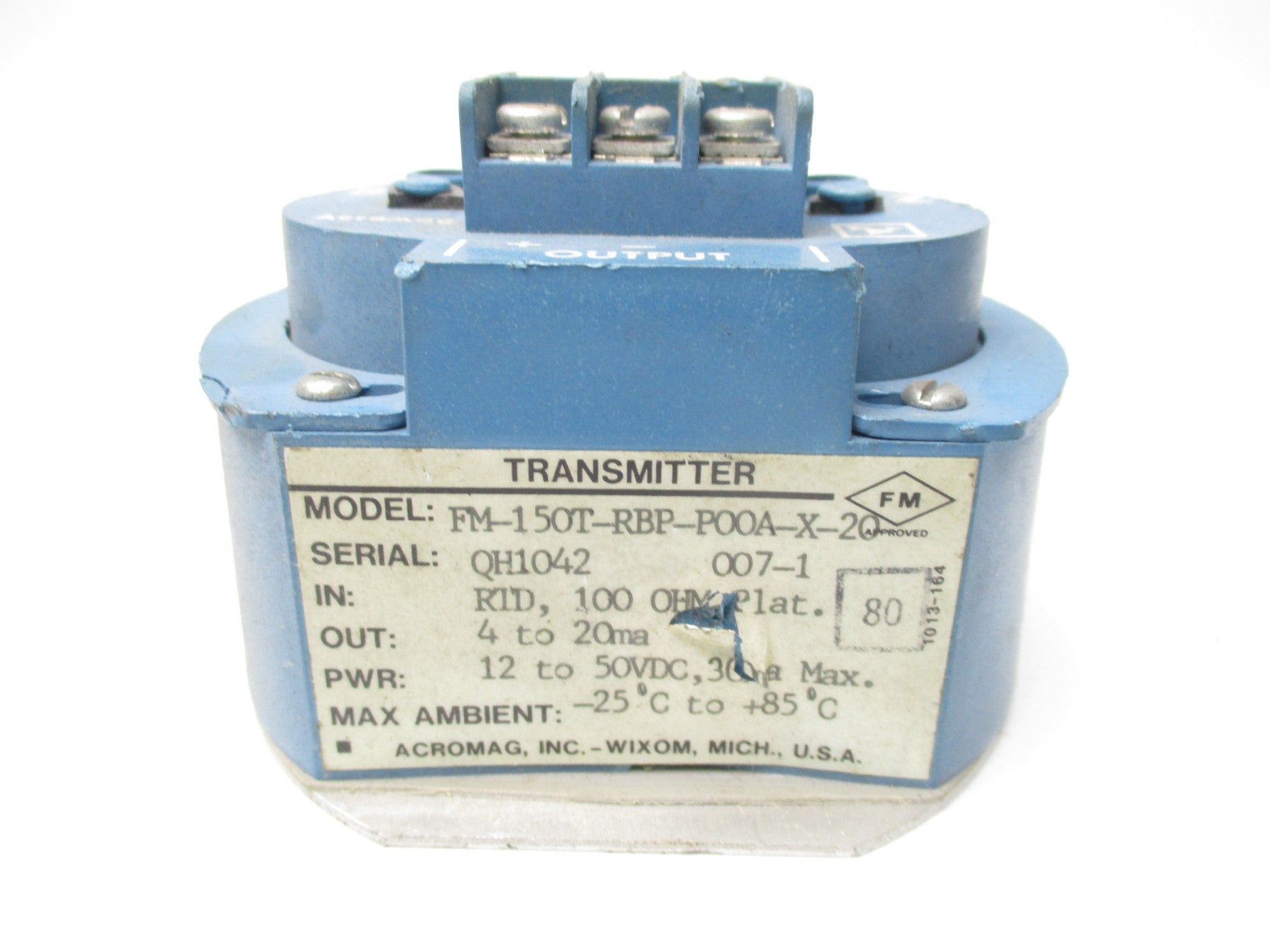 ACROMAG FM-150T-RBP-P00A-X-20 UNMP