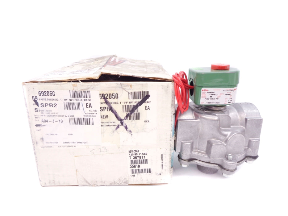ASCO 8215C063 110/120V 25PSI 1-1/4" NSMP