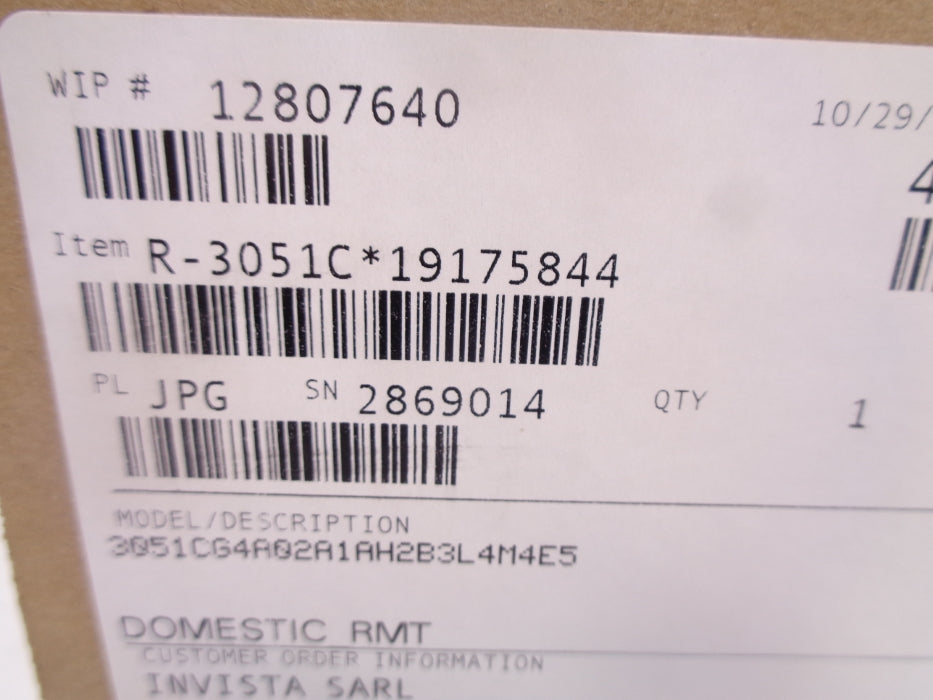 ROSEMOUNT 3051CG4A02A1AH2B3L4M4E5 0-300PSI NSMP