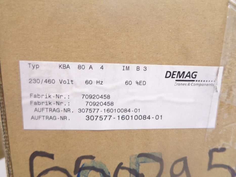 DEMAG KBA80A4 NSMP