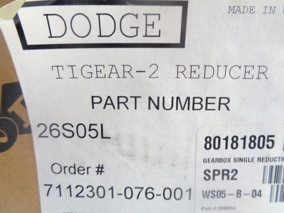 DODGE 26S05L NSMP