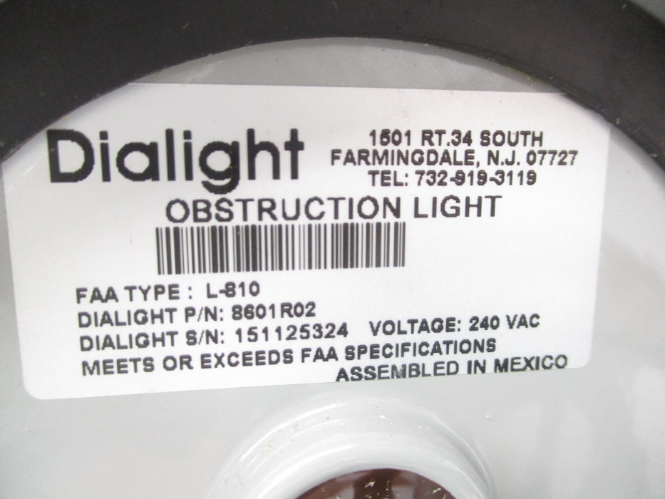 DIALIGHT 8601R02 NSNP