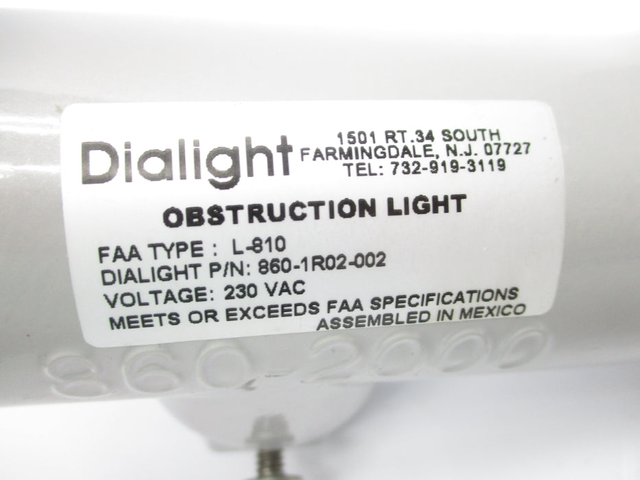 DIALIGHT 860-1R02-002 NSNP