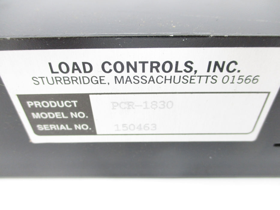 LOAD CONTROLS PCR-1830 NSNP
