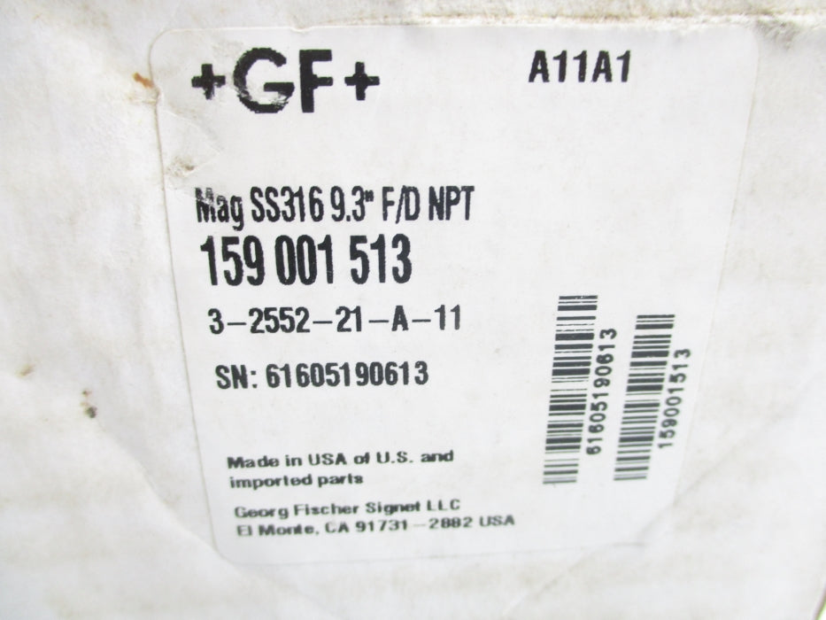 GF SIGNET 3-2552-21-A-11 NSMP