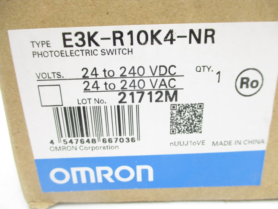 OMRON E3K-R10K4-NR NSMP