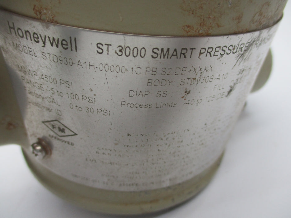 HONEYWELL STD930-A1H-0000-1CFBS2DE+XXXX 4500PSI (AS PICTURED) UNMP