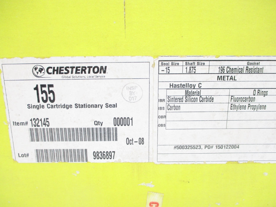 CHESTERTON 155-15 1.875 NSFS