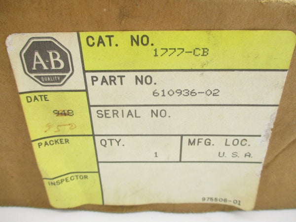 ALLEN BRADLEY 1777-CB NSMP