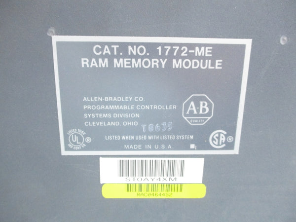 ALLEN BRADLEY 1772-ME UNMP