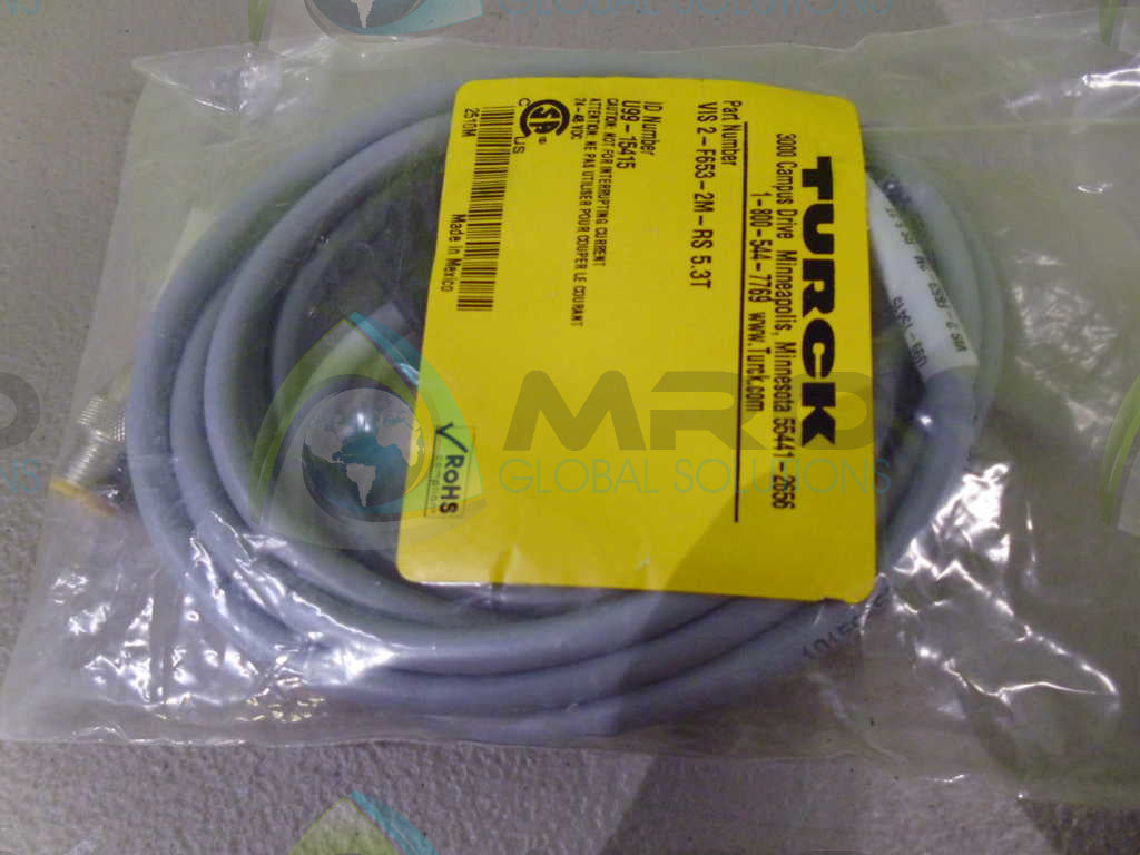TURCK VIS2-F653-2M-RS 5.3T CABLE *NEW IN ORIGINAL PACKAGE*