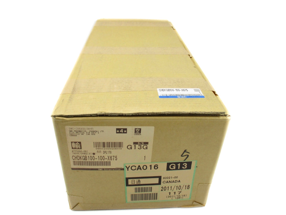 SMC CHDKGB100-100-X675 NSFS