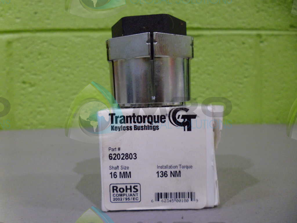 TRANTORQUE 6202803 KEYLESS BUSHING *NEW IN BOX*