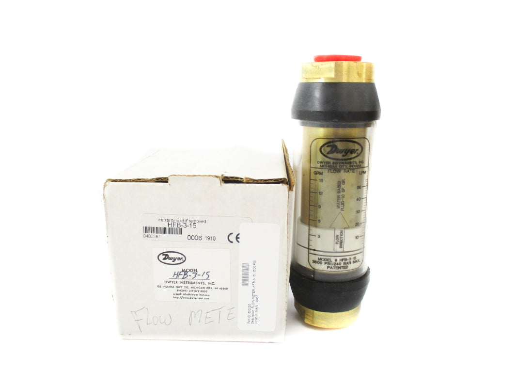 DWYER HFB-3-15 0-15GPM NSMP