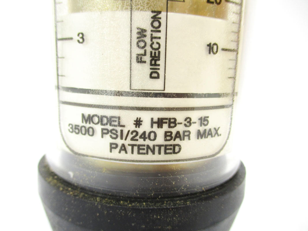 DWYER HFB-3-15 0-15GPM NSMP