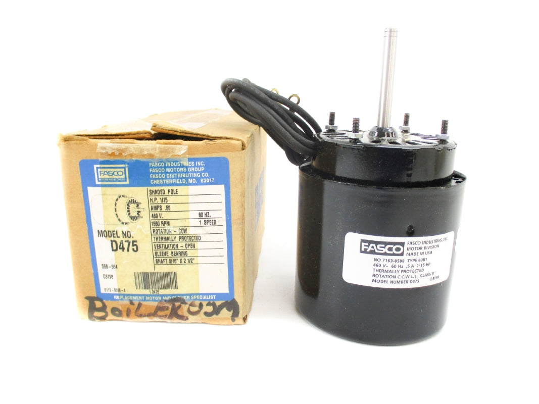 FASCO D475 NSMP