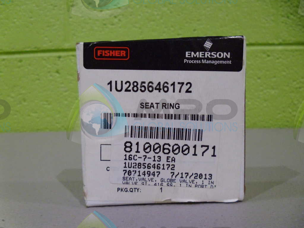 FISHER 1U285646172 SEAT RING *FACTORY SEALED*