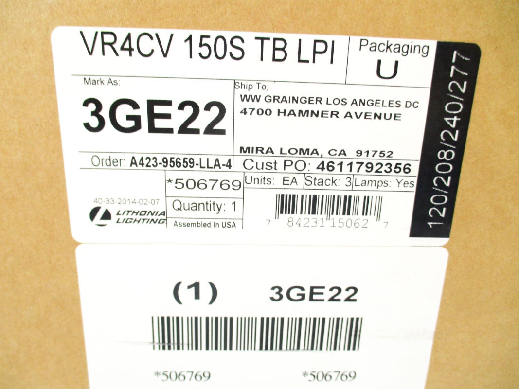LITHONIA LIGHTING VR4CV150STBLPI NSMP