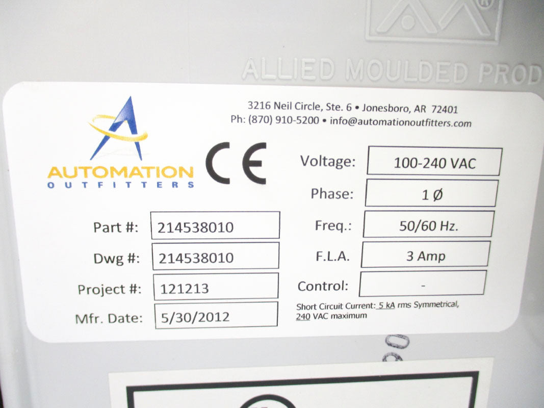 CAMFIL FARR 214538010 100-240VAC NSNP