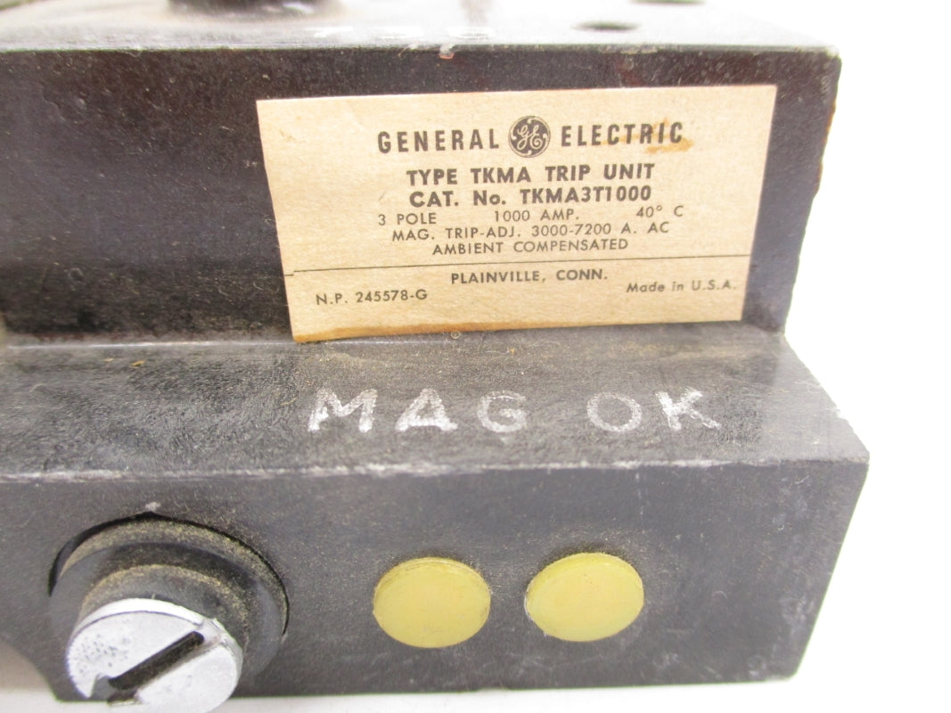 GENERAL ELECTRIC TKMA3T1000 600V 1000A NSMP