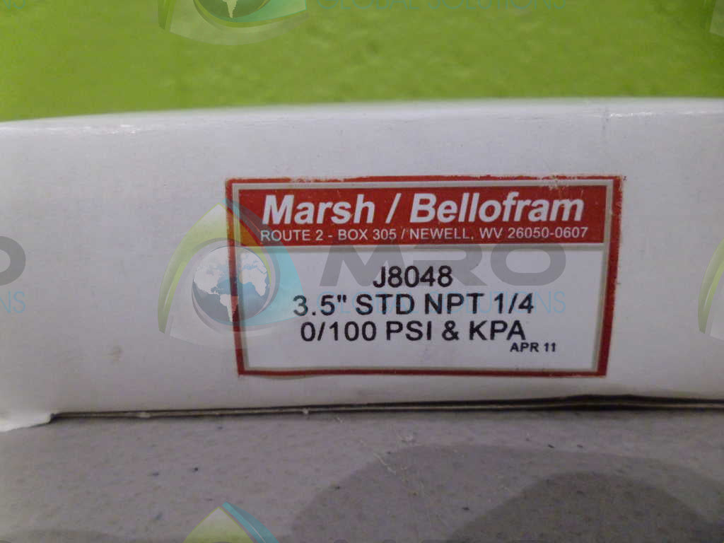 MARSH J8048 GAUGE *NEW IN BOX*