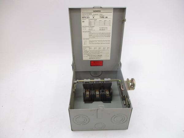 SIEMENS NFR351 SER. A 600VAC 30A NSMP