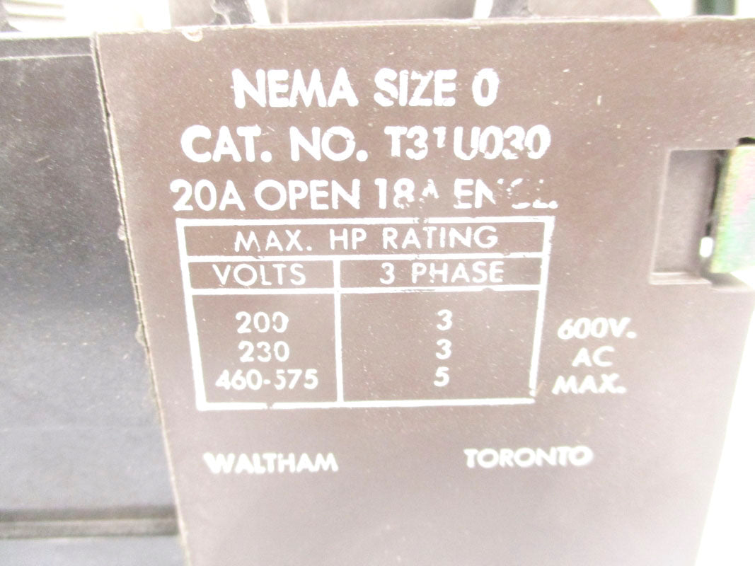 SYLVANIA T31U030 120V (AS PICTURED) NSNP