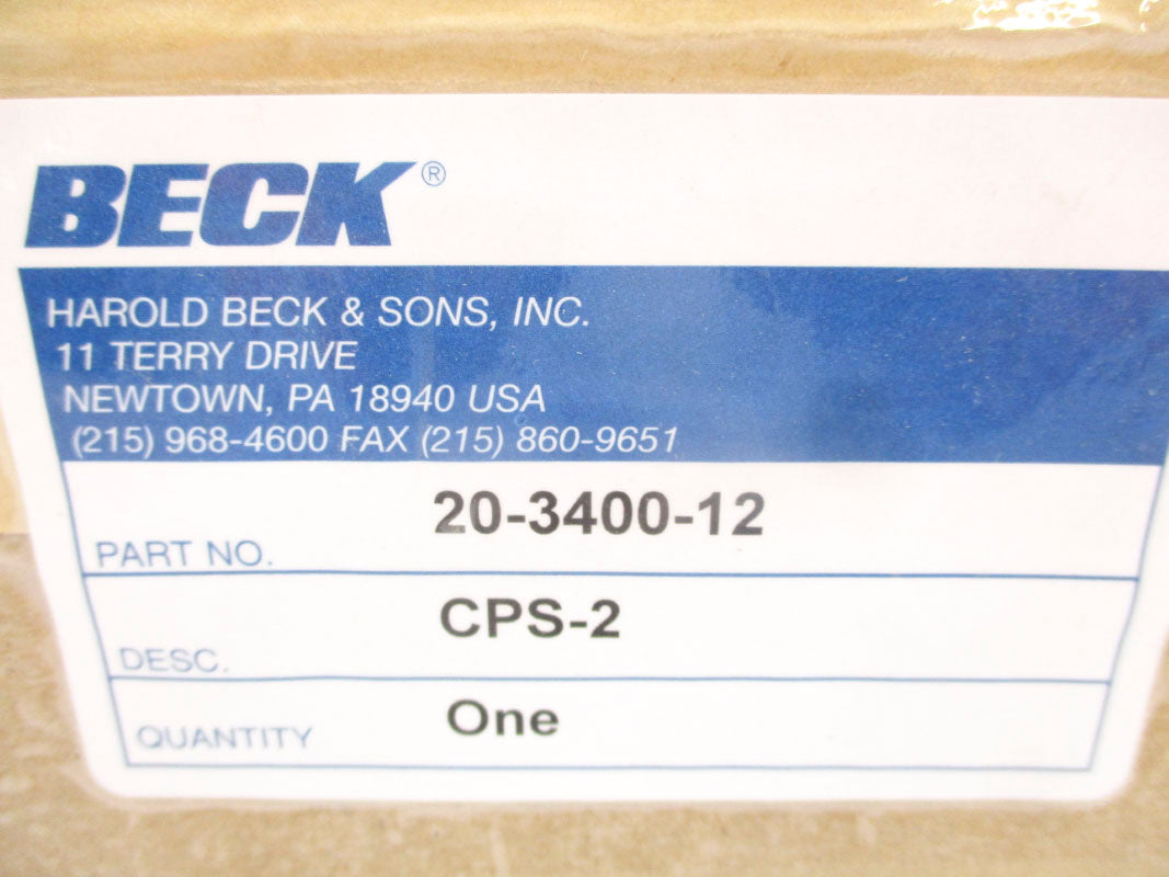 BECK 20-3400-12 CPS-2 NSFS