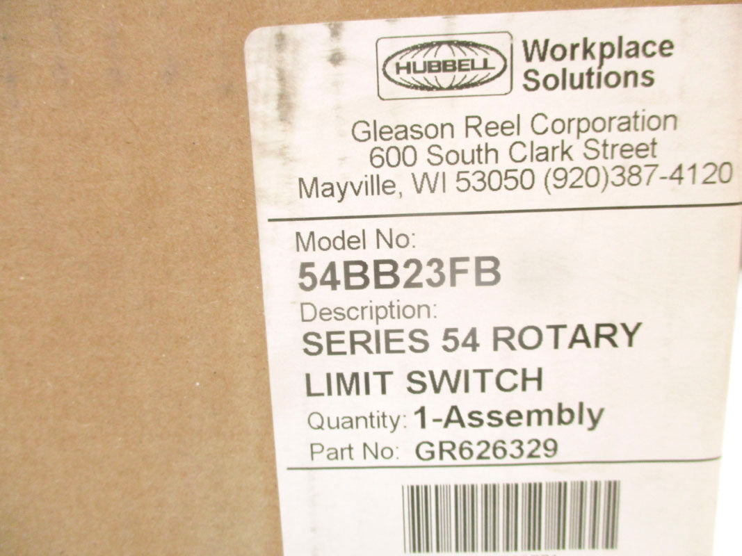 HUBBELL 54BB23FB GR626329 NSFS