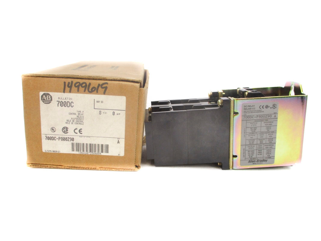 ALLEN BRADLEY 700DC-P800Z90 SER. A 90VDC 5A (BR/WH) NSMP