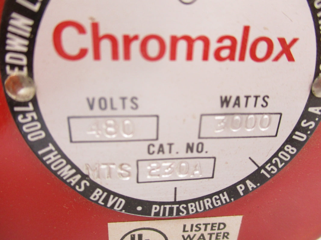 CHROMALOX MTS230A 480V NSNP