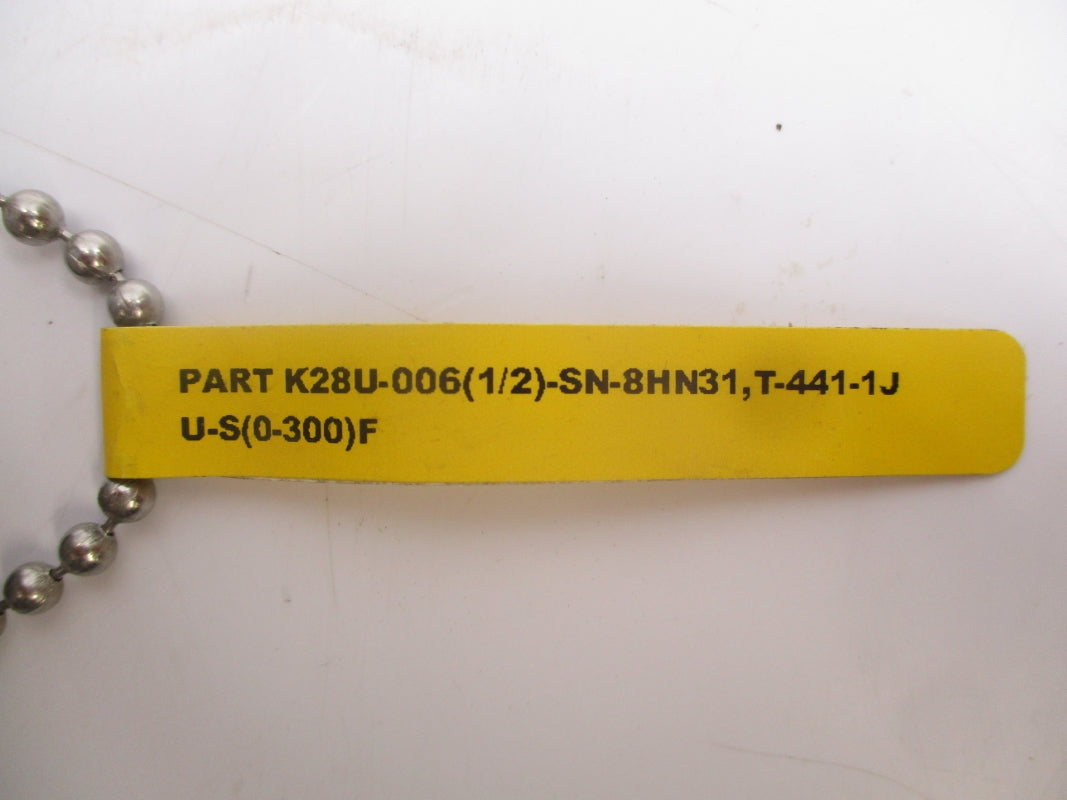 PYROMATION K28U-006(1/2)-SN-8HN31 0-300F NSNP