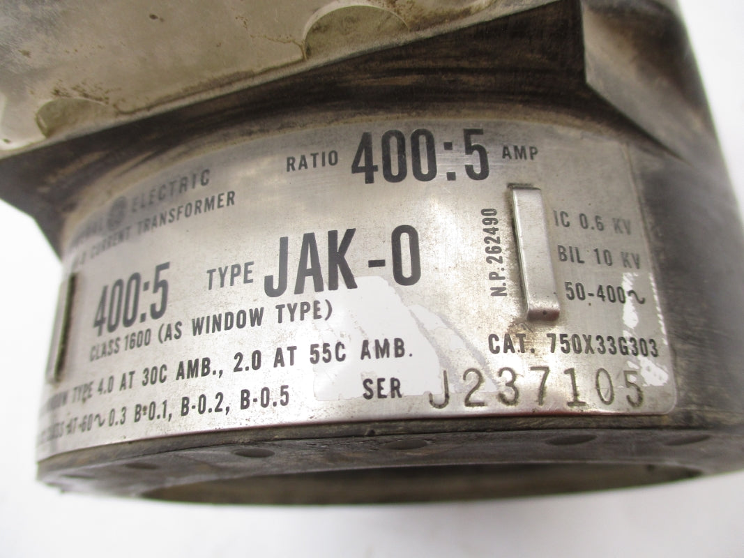 GENERAL ELECTRIC 750X33G303 400:5A UNMP