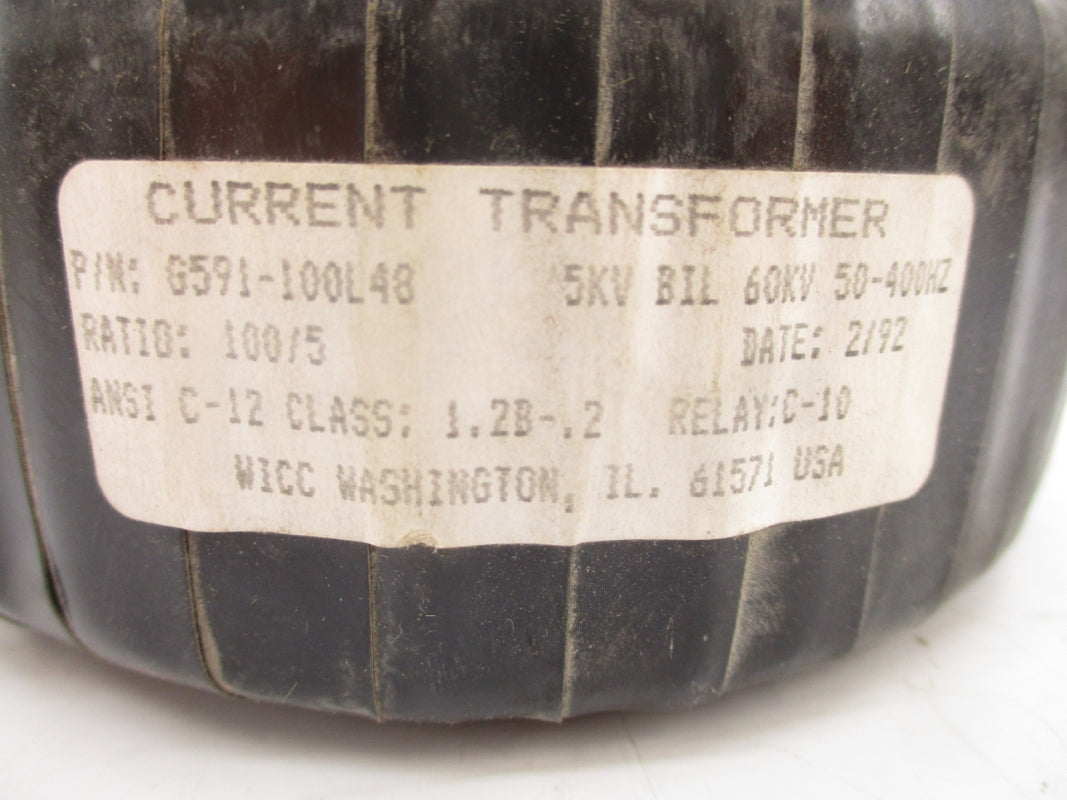 WICC G591-100L48 100/5 UNMP
