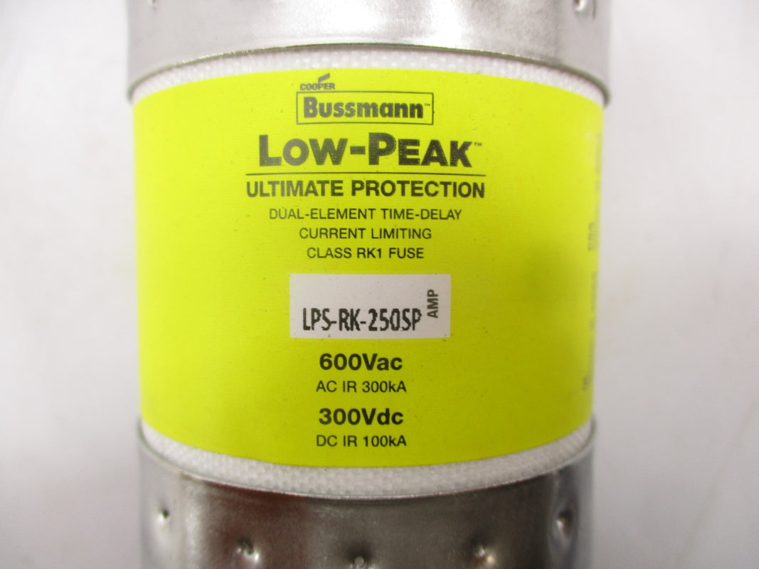 BUSSMANN LPS-RK-250SP 600VAC 250A (YL/YL) NSMP