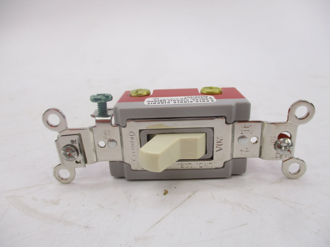 HUBBELL HBL1222OW 277V 20A (PKG OF 10) NSMP