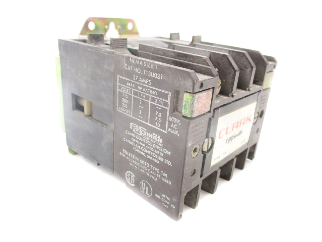 CLARK T13U031 480V 27A UNMP