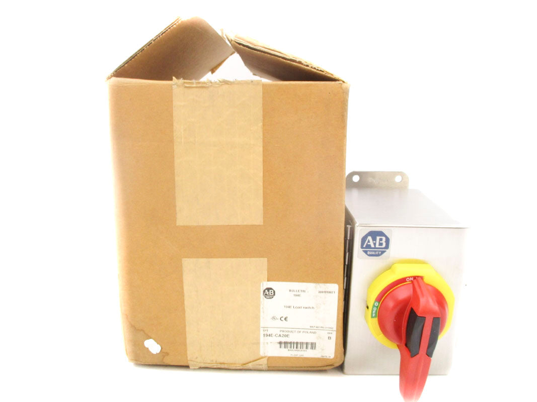 ALLEN BRADLEY 194E-CA20E SER. B (BR/WH) NSMP