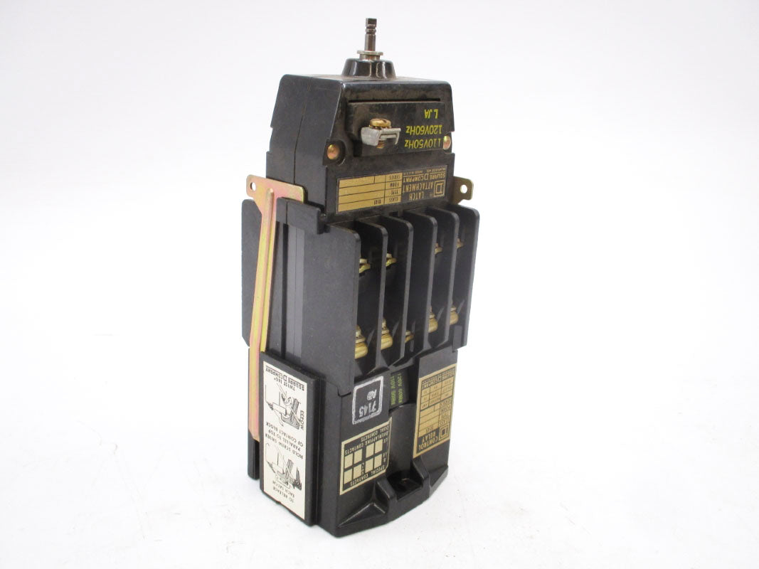 SQUARE D 8501GO-44 SER. D 120V 10A NSNP