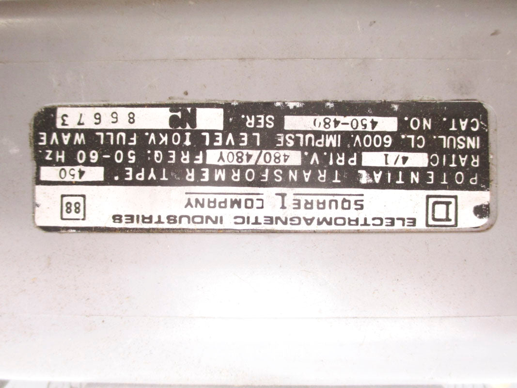 SQUARE D 450-480 480V 4/1 NSNP