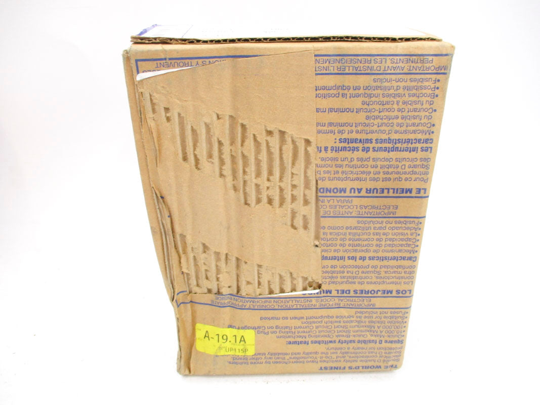 SQUARE D D221NCP SER. E03 240V 30A NSFS