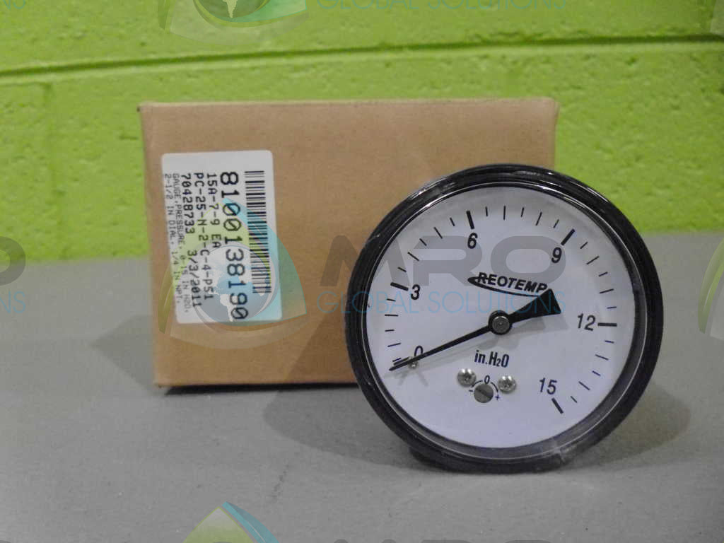 REOTEMP PC25N2C4P51V2 *NEW IN BOX*